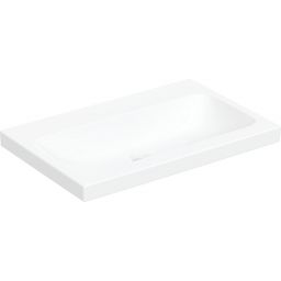 Geberit iCon Light umywalka 75x48 cm nablatowa KeraTect biała 501.848.00.8