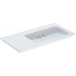 Geberit One umywalka 90x48 cm meblowa prostokątna KeraTect biała 505.013.00.1