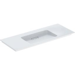 Geberit One umywalka 120x48 cm meblowa prostokątna KeraTect biała 505.016.00.1