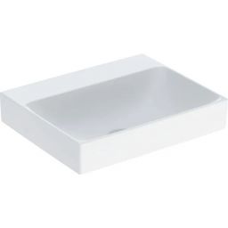 Geberit One umywalka 60x48 cm prostokątna ścienna-wpuszczana biała 505.021.01.1