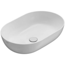 Globo T-edge umywalka 60x41 cm nablatowa biała B6O60.BI