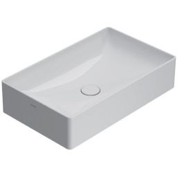 Globo T-edge umywalka 61x37 cm nablatowa biała B6R63.BI