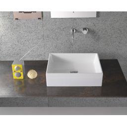 Globo Forty3 umywalka 50x37 cm nablatowa biała FO050.BI