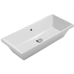 Globo Stockholm umywalka 75x34 cm prostokątna biała FO075.BI