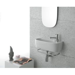 Globo Genesis umywalka 50 cm asymetryczna GE046.BI