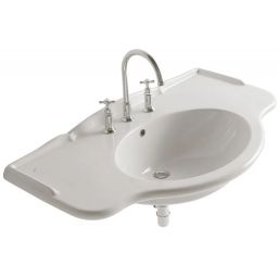 Globo Paestum umywalka 110 cm PA022.BI