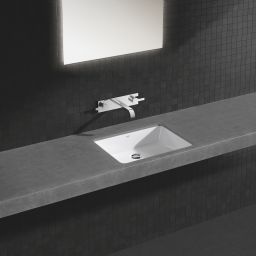 Grohe Cube Ceramic umywalka 50x38 cm prostokątna podblatowa biała 3948000H