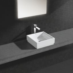 Grohe Cube Ceramic umywalka 40 cm nablatowa PureGuard biała 3948200H