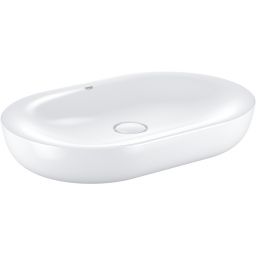 Grohe Essence umywalka 60x40 cm nablatowa PureGuard biała 3960800H