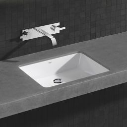 Grohe Cube Ceramic umywalka 50x38 cm prostokątna podblatowa biała 3948000H
