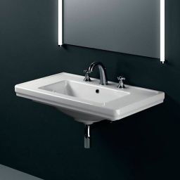 GSI Classic umywalka 90x50 cm prostokątna ścienna biała 8788111