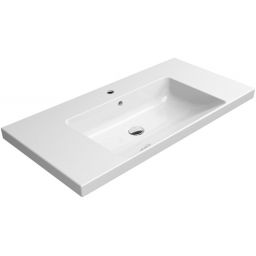 GSI Norm umywalka 100x50 cm prostokątna ścienna biała 8633111