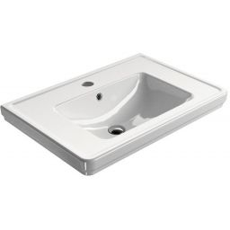 GSI Classic umywalka 75x50 cm prostokątna ścienna biała 8787111