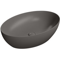 GSI Pura umywalka 60x42 cm nablatowa owalna bistro mat 884216