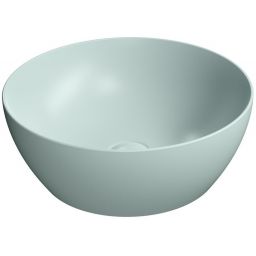 GSI Pura umywalka 42 cm nablatowa okrągła ghiaccio mat 885115