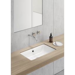 GSI Kube X umywalka 60x37 cm prostokątna wpuszczana-nablatowa biały połysk 8953911