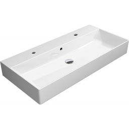 GSI Kube X umywalka 100x47 cm ścienna prostokątna ExtraGlaze biała 9423211