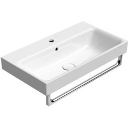 GSI Nubes umywalka 70x40 cm prostokątna ścienna biała 9687111