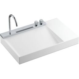 Hansgrohe Avalegra umywalka 78x47,5 cm AquaUnit z baterią biały/chrom 22473000