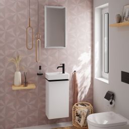 Hansgrohe Xelu Q umywalka 36x25 cm prostokątna ścienna-meblowa biała 60314450