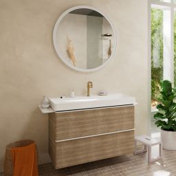 Hansgrohe Xelu Q umywalka 100x48 cm prostokątna ścienna-meblowa biała 60321450