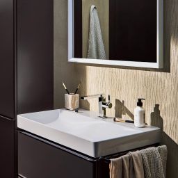 Hansgrohe Xelu Q umywalka 80x48 cm prostokątna ścienna-meblowa biała 60318450
