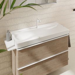 Hansgrohe Xelu Q umywalka 100x48 cm prostokątna ścienna-meblowa biała 60321450