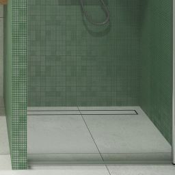 Hagser Iris odpływ prysznicowy liniowy 80 cm ruszt odwracalny stal nierdzewna szczotkowana HGR30000030