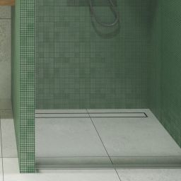 Hagser Iris odpływ prysznicowy liniowy 100 cm ruszt odwracalny stal nierdzewna szczotkowana HGR50000030