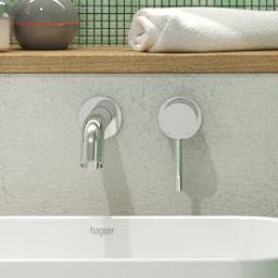 Hagser Lisa bateria umywalkowa podtynkowa kompletna chrom HGR30000032