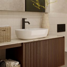 Hagser Dita umywalka 46,5x32,5 cm nablatowa prostokątna biała HGR60000040