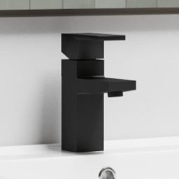 Hagser Ulva bateria umywalkowa stojąca czarny mat HGR13000032