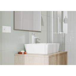 Hagser Alexa umywalka 48x37 cm nablatowa prostokątna biała HGR20000041