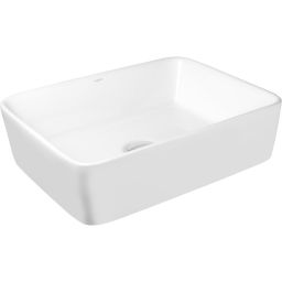 Hagser Ingrid umywalka 49x37,5 cm nablatowa prostokątna biała HGR20000040