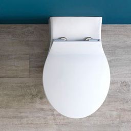 Hatria Le Fiabe miska WC wisząca Pure Rim bez kołnierza biała Y1CD01