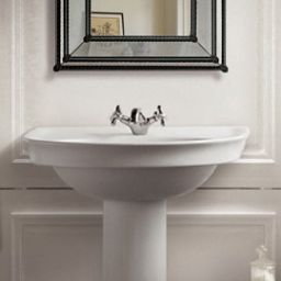 Hatria Dolcevita umywalka 70x55 cm ścienna półokrągła biała Y0EX01