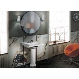 Hatria Dolcevita umywalka 75x57,5 cm ścienna prostokątna biała Y0EJ01