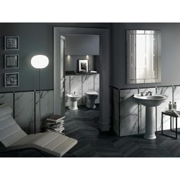 Hatria Dolcevita umywalka 75x57,5 cm ścienna półokrągła biała Y0EW01