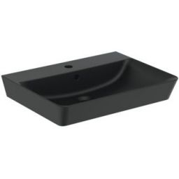 Ideal Standard Connect Air Cube umywalka 60x46 cm prostokątna czarny mat E0298V3