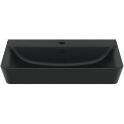 Ideal Standard Connect Air Cube umywalka 60x46 cm prostokątna czarny mat E0298V3