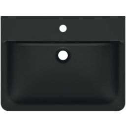 Ideal Standard Connect Air Cube umywalka 60x46 cm prostokątna czarny mat E0298V3