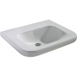 Ideal Standard Contour 21 umywalka 60x55,5 cm prostokątna ścienna dla niepełnosprawnych biała E512201