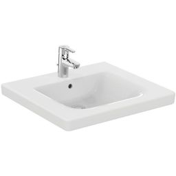 Ideal Standard Connect Freedom umywalka 60x55,5 cm prostokątna dla osób niepełnosprawnych biała E548201