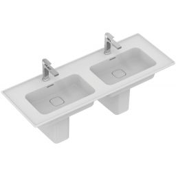 Ideal Standard Strada II umywalka 124x46 cm prostokątna podwójna biała T300501