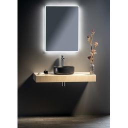 Isvea Infinity umywalka 36x36 cm okrągła nablatowa czarny mat 10NF65036-2N