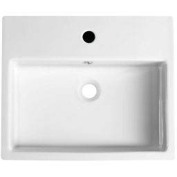 Isvea Purity umywalka 50x42 cm wpuszczana prostokątna biała 10PL52050