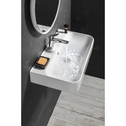 Isvea Sistema U umywalka 70x38 cm ścienna prostokątna biała 10PL53070