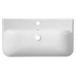 Isvea Sistema U umywalka 70x38 cm ścienna prostokątna biała 10PL53070