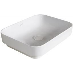 Isvea Sott Aqua umywalka 60x38 cm nablatowa prostokątna biała 10SQ50060
