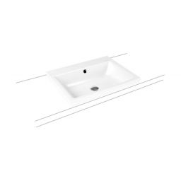 Kaldewei Puro umywalka 60x46 cm nablatowa prostokątna model 3154 biała 900406013001